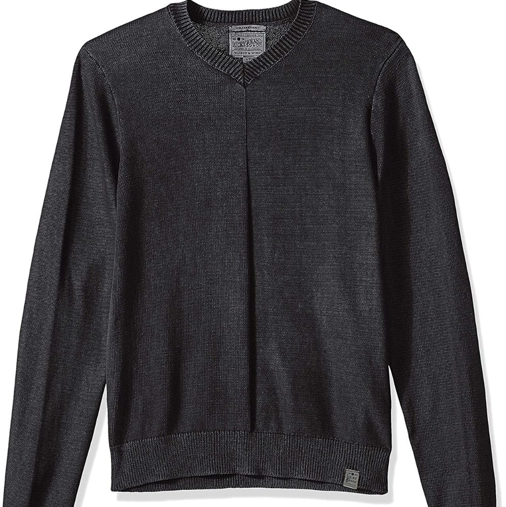 Lucky Brand Welterweight Sweater Gray M